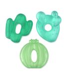 Itzy Ritzy Cutie Coolers Soothing Water-Filled Teethers 3+ Months Cacti 3 Teethers - Buy Online on SooperMarket.com