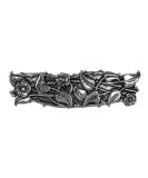 Periwinkle Hair Clip  Hand Crafted Metal Barrette Made in the USA with a Medium 70mm Clip by Oberon Design - Buy Online on SooperMarket.com