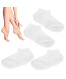 2 Pairs Moisturizing Foot Spa Socks | Hydrating Peel Treatment for Soft Feet - International Shipping - Buy Online on SooperMarket.com