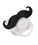 Silicone Baby Funny Pacifier with Cute Beard Design - Food Grade, Portable Teething Binky for Kids - Perfect Gift - Buy Online on SooperMarket.com