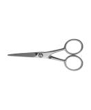 Nippes Solingen Bart Shears - 11 cm Nickel-Plated Steel Rustproof Beard & Nasal Hair Scissors Made in Germany - Buy Online on SooperMarket.com