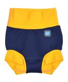 Splash About Baby & Toddler Happy Nappy Reusable Swim Nappy Navy/Yellow 0-3 Months | Best Swim Nappy for Infants - Buy Online on SooperMarket.com