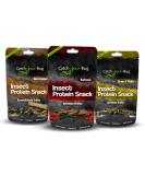 Pack of 3 Edible Insect Snacks - Spiced Crickets to Eat by Catch-Your-Bug 15 g each - Buy Online on SooperMarket.com