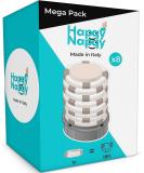 Buy My Happy Nappy Refills - Compatible with Tamee Tipee Simplee Sangenic Twist & Click - Super X8 with 7-Layer Anti-Odor Treatment - Buy Online on SooperMarket.com