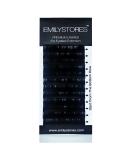 EMILYSTORES Silk Mink J Curl 0.05mm 8mm Lashes for Extensions - Single Tray - Buy Online on SooperMarket.com