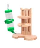 ALXFFBN Water Bottle with Stand for Small pet Rodents Hamster Water Dispenser with Stand Pet Auto Dispenser with Base Auto Dispenser for Small Animals(Random color of water cup) - Buy Online on SooperMarket.com