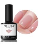 Modelones Gel Nail Polish 15ml Sheer Dusty Rose - Transparent Jelly Nude Pink Champagne Color - Soak Off LED Salon DIY Manicure Kit for Women Girls - Buy Online on SooperMarket.com