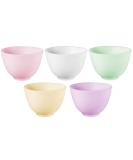 4 Inch Silicone Facial Mask Mixing Bowl for Facial Mask, Mud Mask and Other Skincare Products Medium Multi colored 5 Pcs. 4 Inch (Pack of 5) - Buy Online on SooperMarket.com