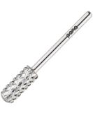 PANA 3/32 Smooth Top Small Barrel Silver Carbide (4X Coarse) - Professional Nail Drill Bit - Buy Online on SooperMarket.com