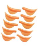 Libeauty Lash Lift Shields 10pcs Silicone Lift Pads for Eyelash Perm XS/S/M/L/XL 5 Size Reusable Soft Lash Lifting Rods (Orange)  - Buy Online on SooperMarket.com