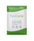 Tru Earth Hypoallergenic, Eco-friendly & Biodegradable Plastic-Free Laundry Detergent Sheets/Eco-Strips for Sensitive Skin, 32 Count (Up to 64 Loads), Fragrance-Free Fragrance-Free 32 Count (Pack of 1) - Buy Online on SooperMarket.com