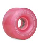 Bont Skates - Glow Light Up LED Quad Roller Skate Wheels - Luminous Recreational Street Outdoor Skating - 62x35mm 83A - Pack of 4 (Cherry Blossom Pink) - Buy Online on SooperMarket.com
