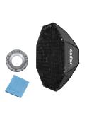 Godox 95cm Octagon Softbox with Honeycomb Grid, Bowens Mount - FW 95CM - Buy Online on SooperMarket.com