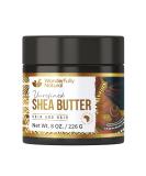 African Organic Raw Shea Butter - Natural Healing for Eczema, Stretch Marks, Moisturizing Skin & Hair - 8 OZ - Buy Online on SooperMarket.com
