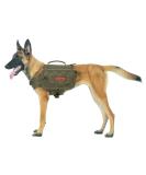 OneTigris Tactical Dog Backpack for Medium & Large Dogs - Green Large | Durable Nylon Pet Backpack for Hiking, Walking, Training & Running - Buy Online on SooperMarket.com