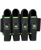 Empire Omega Paintball 4 Pod Harness Hook & Loop Strap Pack - Black/Lime Color Option - Buy Online on SooperMarket.com