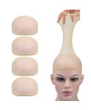 YTBYT 4 Pcs Mesh Wig Stocking Caps for Women Men Kids - Beige - Buy Online on SooperMarket.com