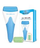 Ice Roller, BearKig Ice Roller for Face, Upgrated Ice Face Roller, Cold Facial Ice Roller Massager for Eye Puffiness, Women's Gifts, Migraine, TMJ Pain Relief & Minor Injury, Skin Care Products (Blue) - Buy Online on SooperMarket.com
