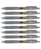 University of Michigan Wolverines Translucent 8 Pen Set 2510 - Buy Online on SooperMarket.com