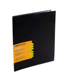 Itoya ProFolio Expo 8.5 x 11 Black Art Portfolio Binder with Plastic Sleeves - 24 Pages, Presentation Book for Art Display - Buy Online on SooperMarket.com