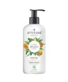 ATTITUDE Liquid Hand Soap  Plant- and Mineral-Based Formula  Vegan & Cruelty-free Personal Care Products  Orange Leaves  16 Fl Oz Orange Leaves 16 Fl Oz (Pack of 1) - Buy Online on SooperMarket.com