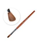 Alexnailart Kolinsky Sable Acrylic Nail Brush - Red Wooden Handle - Size 10 - Buy Online on SooperMarket.com