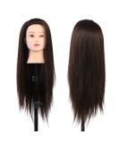Head Studio Dolls - 60cm Hairdresser Doll for Practice | Blond Brown & Dark Fiber Boil-Proof Hair - Buy Online on SooperMarket.com