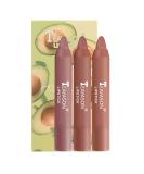 Lipstick Set 3 PCs lipstick adjust lip kit matt lip glaze permanent lipstick waterproof matt nude lipstick beauty lip gloss non-stick-cup sexy color lipsticks (02) - Buy Online on SooperMarket.com
