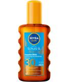 NIVEA Sun Schutz & Braune Sonnen l Spray LSF 30 - 200ml | Sunscreen with Pro-Melanin for Even Tan | UVA/UVB Protection - Buy Online on SooperMarket.com