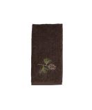 Avanti Linens Pine Branch Collection Mocha Fingertip Towel - Soft & Absorbent Cotton - Nature Inspired Bathroom Accessory - Buy Online on SooperMarket.com