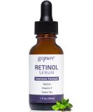 goPure Retinol Serum For Face - Retinol Serum with Vitamin E and Green Tea - Face Serum to Visibly Improve Fine Lines and Wrinkles  1fl. oz. - Buy Online on SooperMarket.com