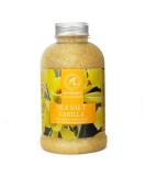 Sea Salt Vanilla 21.16 Oz - w/Vanilla & Cinnamon Essential Oils - Natural Bath Sea Salts - Best for Bath - Good Sleep - Relaxing - Body Care - Beauty - Buy Online on SooperMarket.com