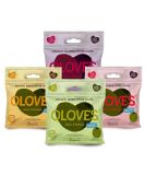 OLOVES Natural Whole Pitted Olives Variety Pack - Basil & Garlic, Chili & Oregano, Lemon & Rosemary | Vegan, Kosher, Gluten Free, Keto Friendly Healthy Snacks - 1.1 Ounce (Pack of 24) | 24-Pack Assorted Flavors - Buy Online on SooperMarket.com