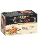Bigelow Vanilla Chai Black Tea, Caffeinated, 20 Count (Pack of 6), 120 Total Tea Bags Vanilla Chai 20 Count (Pack of 6) - Buy Online on SooperMarket.com