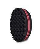 ELERA Hair Sponge Brush Big Holes (14mm Hole) Afro Curl Sponge Double Side Oval Magic Twist Coils Wave Hair Sponge for Home and Barber 1PCs - Buy Online on SooperMarket.com