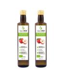 GreatVita Organic Apple Cider Vinegar (2 x 500 ml) - Naturally Cloudy & Unfiltered with Mother - International Shipping Available - Buy Online on SooperMarket.com