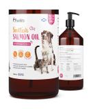 Pawbits 1 Litre Scottish Salmon Oil For Cats & Dogs - Natural Omega 3+6+9 Healthy Coat & Immune System Fish Oil 1 l (Pack of 1) - Buy Online on SooperMarket.com