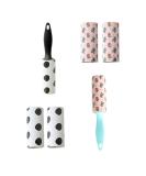 baixikly Lint Rollers Clothes Roller Sticky 2 Rollers 4 Refills Lint Removers Dog Cat Lint Remover Brushes Manual Lint Rollers for Pets Clothes Hair - Buy Online on SooperMarket.com