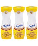 Domino Pourable Pure Cane Light Brown Sugar 10 oz - Pack of 3 - Buy Online on SooperMarket.com