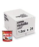 Nutella & GO! Hazelnut And Cocoa Spread With Breadsticks, Snack Pack, Easter Basket Stuffers, 1.8 oz each, Bulk 24 Pack Breadsticks, 24 Count - Buy Online on SooperMarket.com