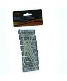 16 BRUSH ROLLERS & PINS Small Mini Hair Curlers Bristles 2 x 1/2 Kids Pageants (2 packs) - Buy Online on SooperMarket.com