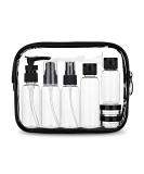 Travel Bottles Set - Leak-Proof TSA Approved Toiletry Accessories with Bag - 12-in-1 for Women/Men - Buy Online on SooperMarket.com