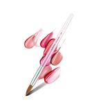 Aokitec Kolinsky #22 Acrylic Nail Brush - Professional Wood Brush for Manicure & Nail Art Pink - Buy Online on SooperMarket.com