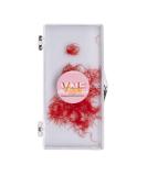 VNE 500 Fans Colorful Premade Volume Lash Extensions | Red 6D | 15mm D Curl | Single Color Box - Buy Online on SooperMarket.com