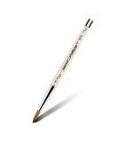 Premium Acrylic Brush #10 - Kolinsky Sable Nail Art Tool | Gel Brush for Manicure & Nail Polish | Zobelhaar Quality for International Shipping - Buy Online on SooperMarket.com