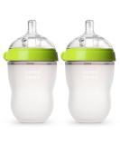 Comotomo Baby Bottle Green 8 oz (2 Pack) - BPA-Free & Easy to Clean - Buy Online on SooperMarket.com