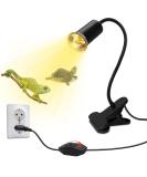 Premium Turtle Heat Lamp for Reptiles - UVB Terrarium Light with 240cm Cable & Adjustable Swan Neck | Ideal for Aquariums - No Bulb Included - Buy Online on SooperMarket.com