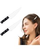 2 PACK Mini Knife Hair Clip Women's Fashion Punk Creative Hip Hop Tableware Acrylic Cosplay Halloween Party Hair Accessoriesfor Women Girls - Buy Online on SooperMarket.com