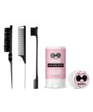 Hair Styling Comb Wax Sticker Set with Edge Brush for Women - 5pcs - Buy Online on SooperMarket.com