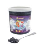 Tanoshiya Blueberry Popping Boba 1.3kg - Premium Tapioca Bubble Tea Pearls - Buy Online on SooperMarket.com